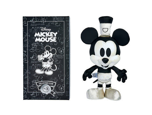 Peluche Mickey Steamboat Willie – El Origen del Mito (Edición Nº 3)
