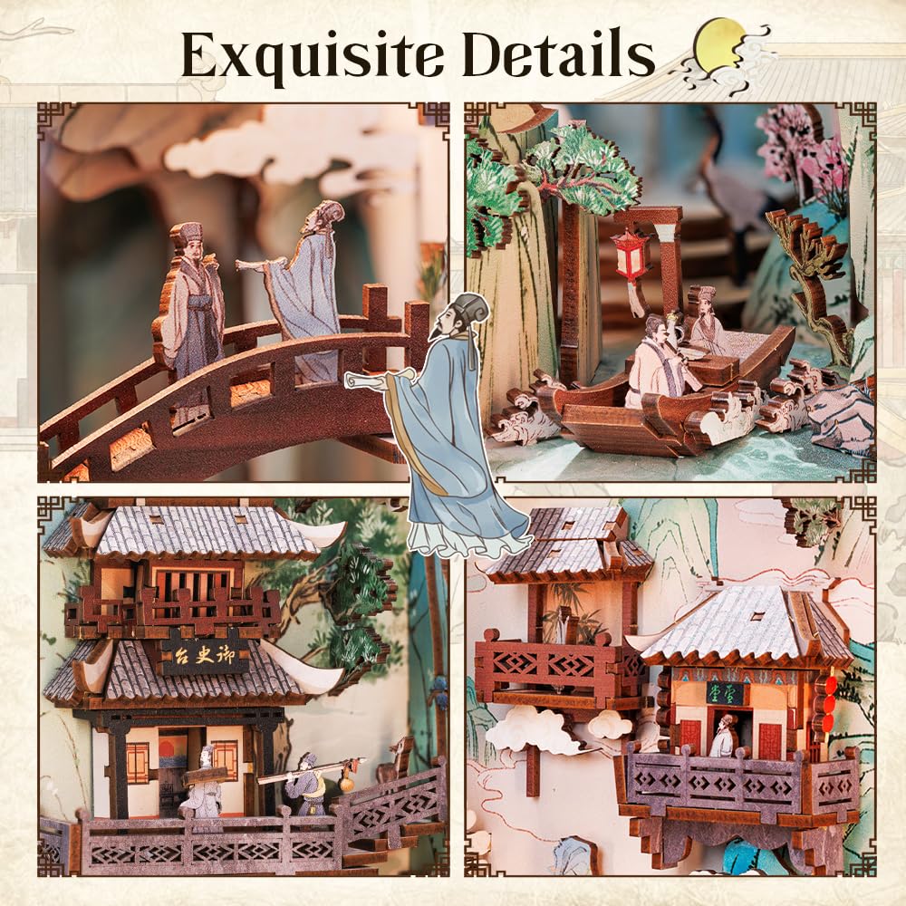 Book Nook ‘Paisaje Imperial’ – Un viaje a la antigua China entre libros