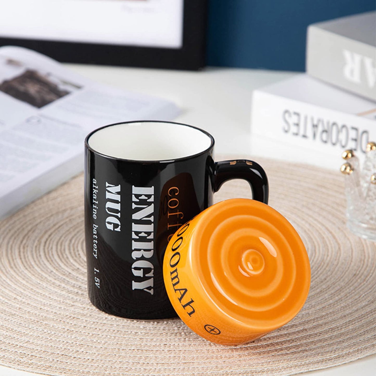Taza batería Energy Mug – Recarga tu día a lo grande