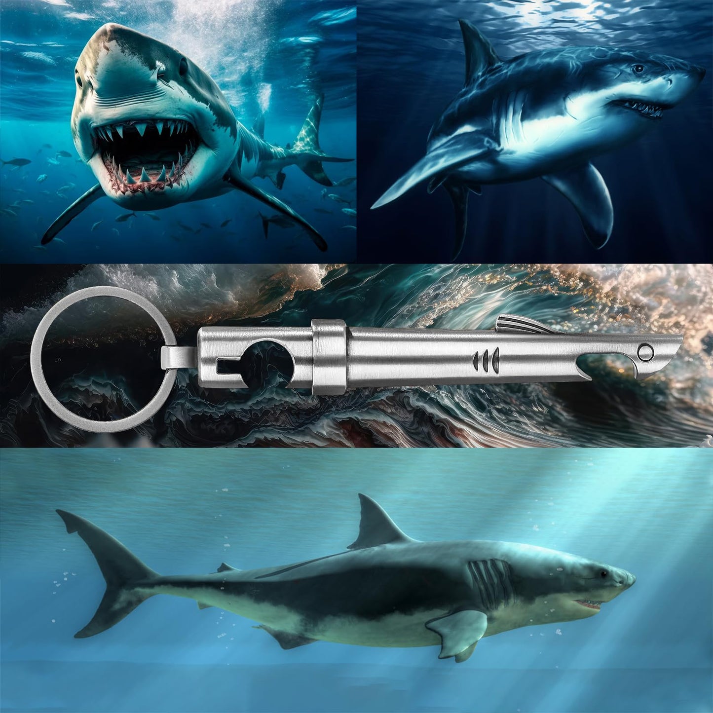 Abridor tiburón – Muerde las chapas