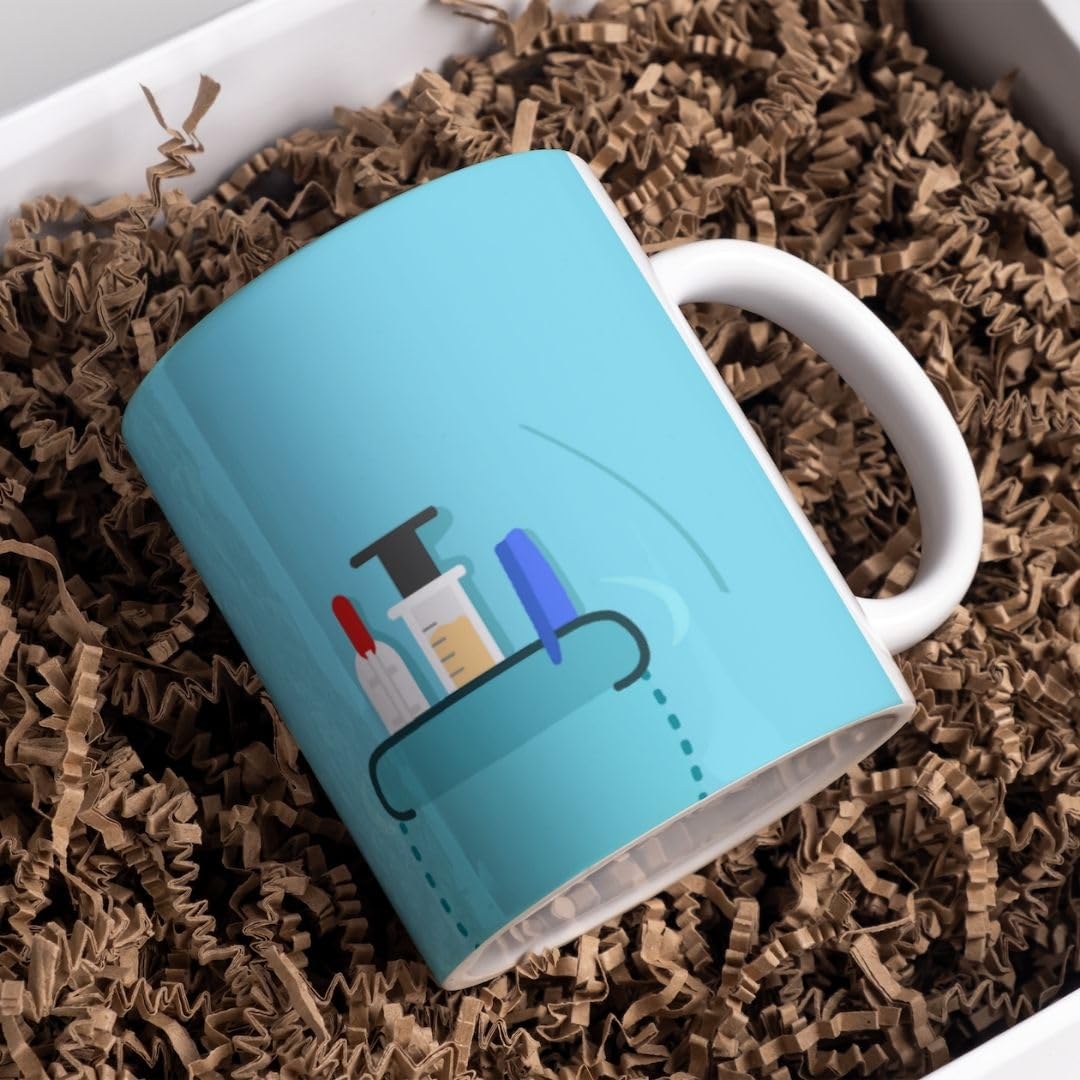 Taza médico personalizada – Porque salvar vidas agota