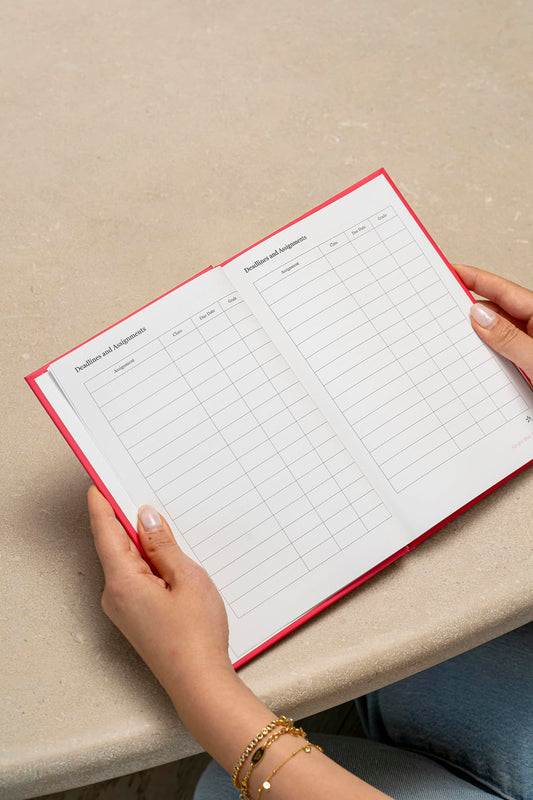 Planner académico – Productividad y bienestar para estudiantes