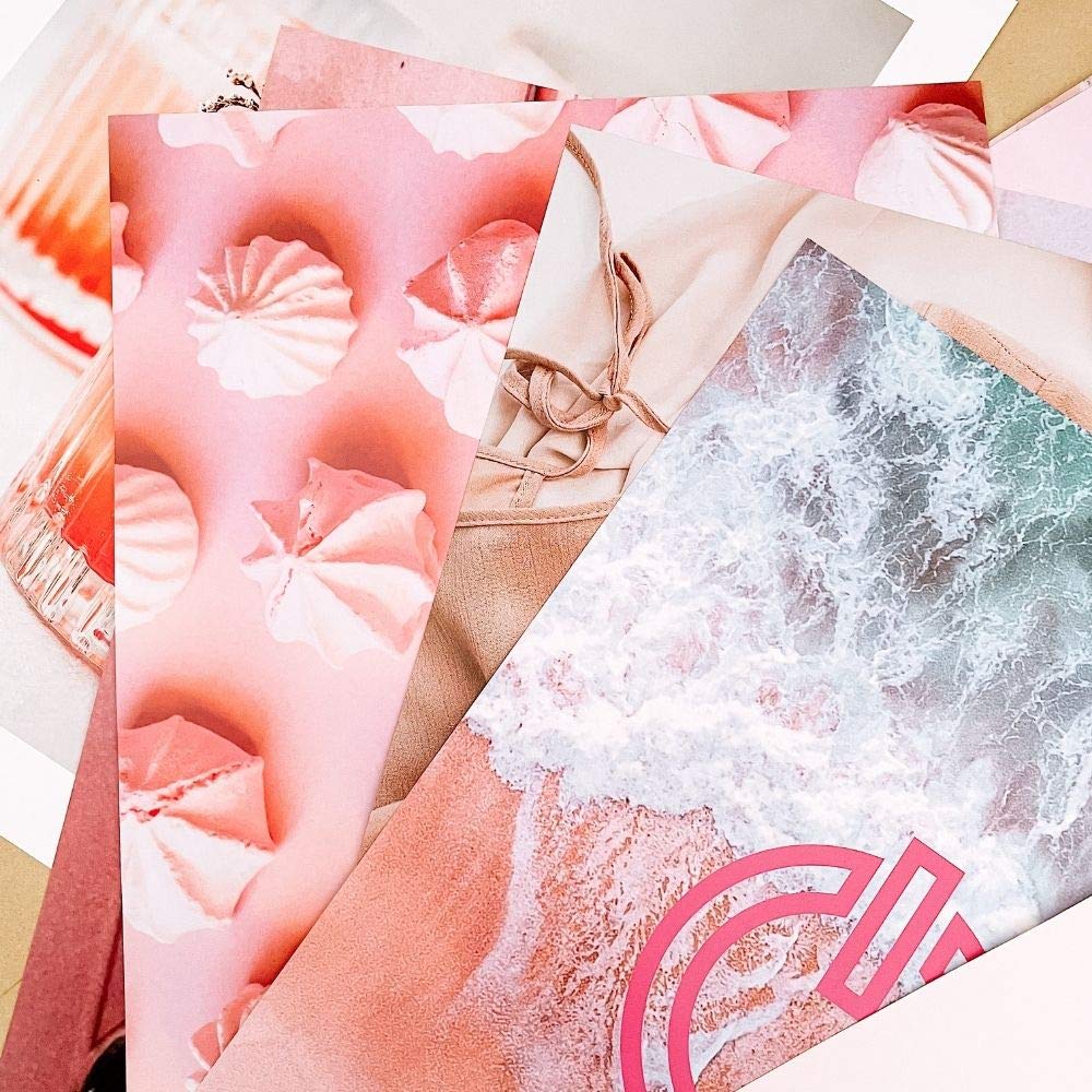 Láminas collage Pink – Pared con estética suave y chic