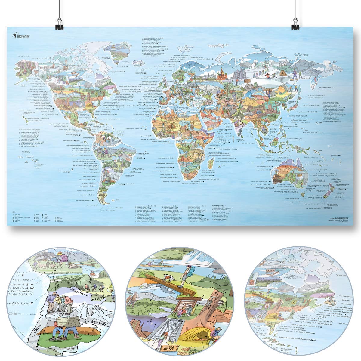 Mapa de senderismo – Rutas que inspiran aventuras