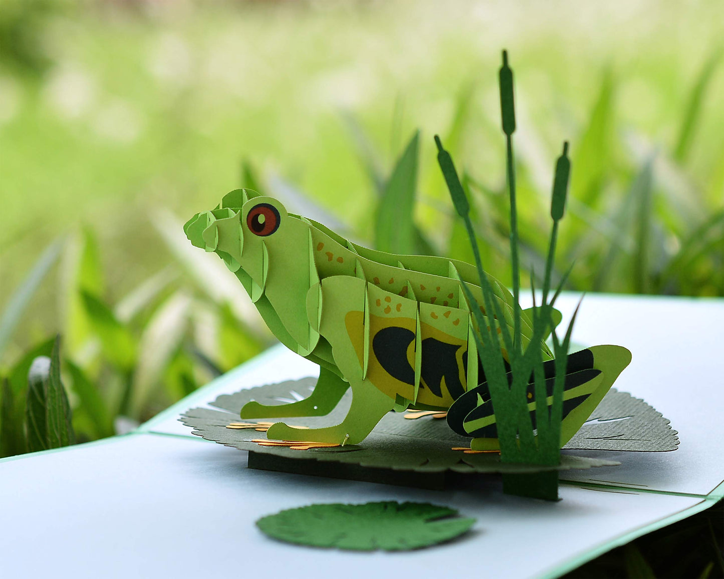 Tarjeta rana 3D – Saltos de alegría