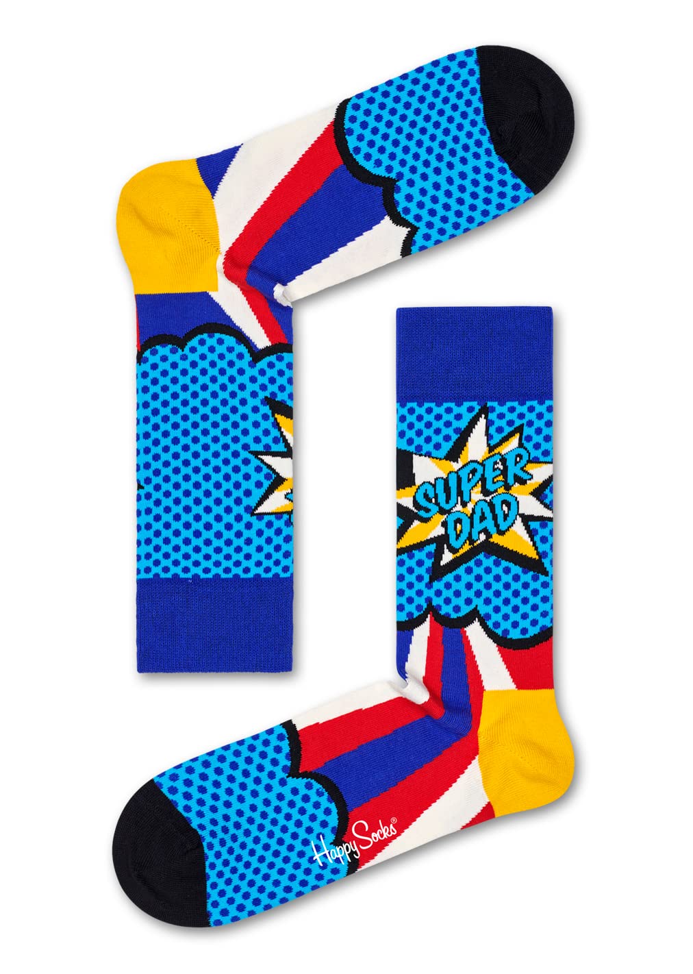 Pack “Super Dad” Happy Socks – Cómic, color y cariño para papá