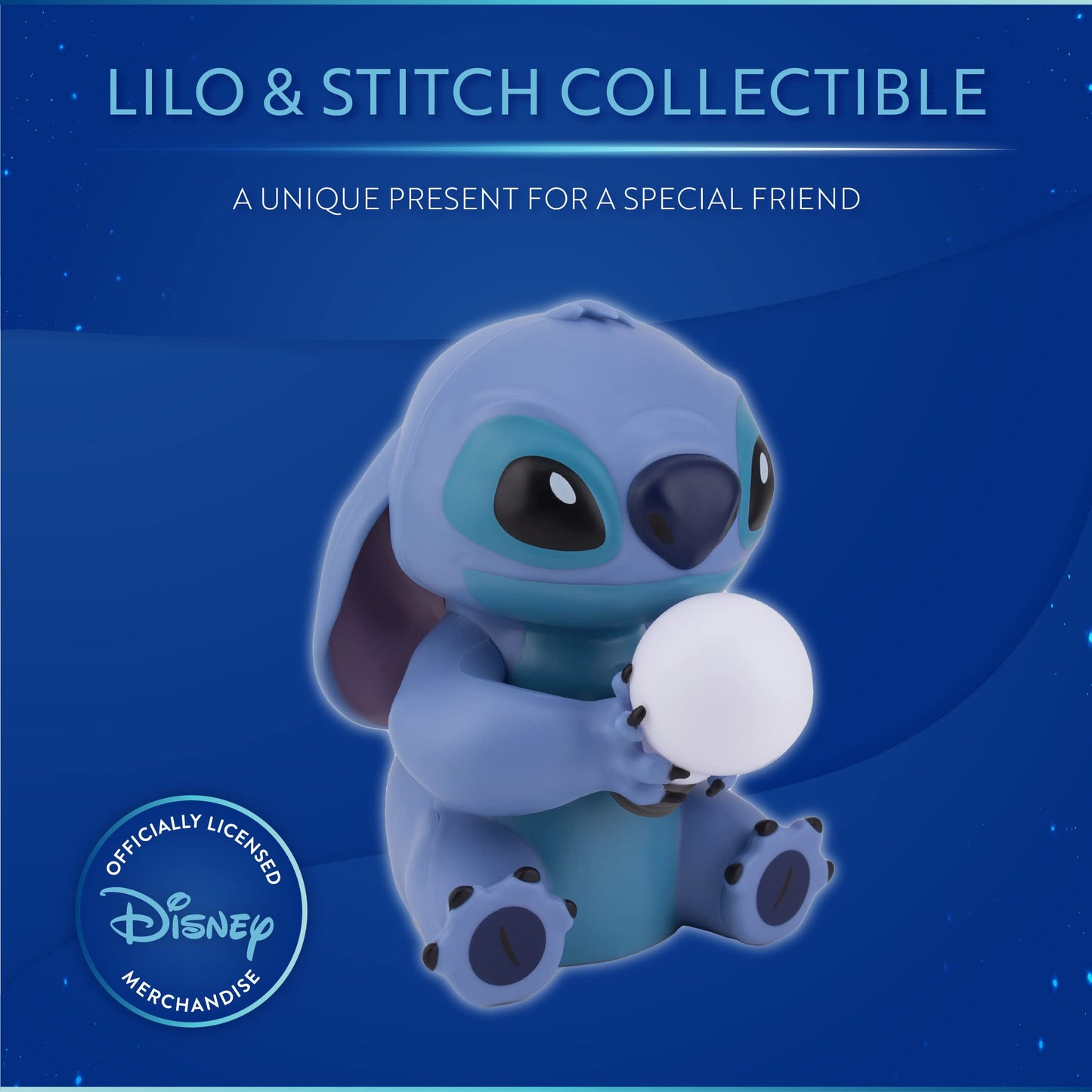 Stitch con bombilla – Luz cálida con estilo Disney