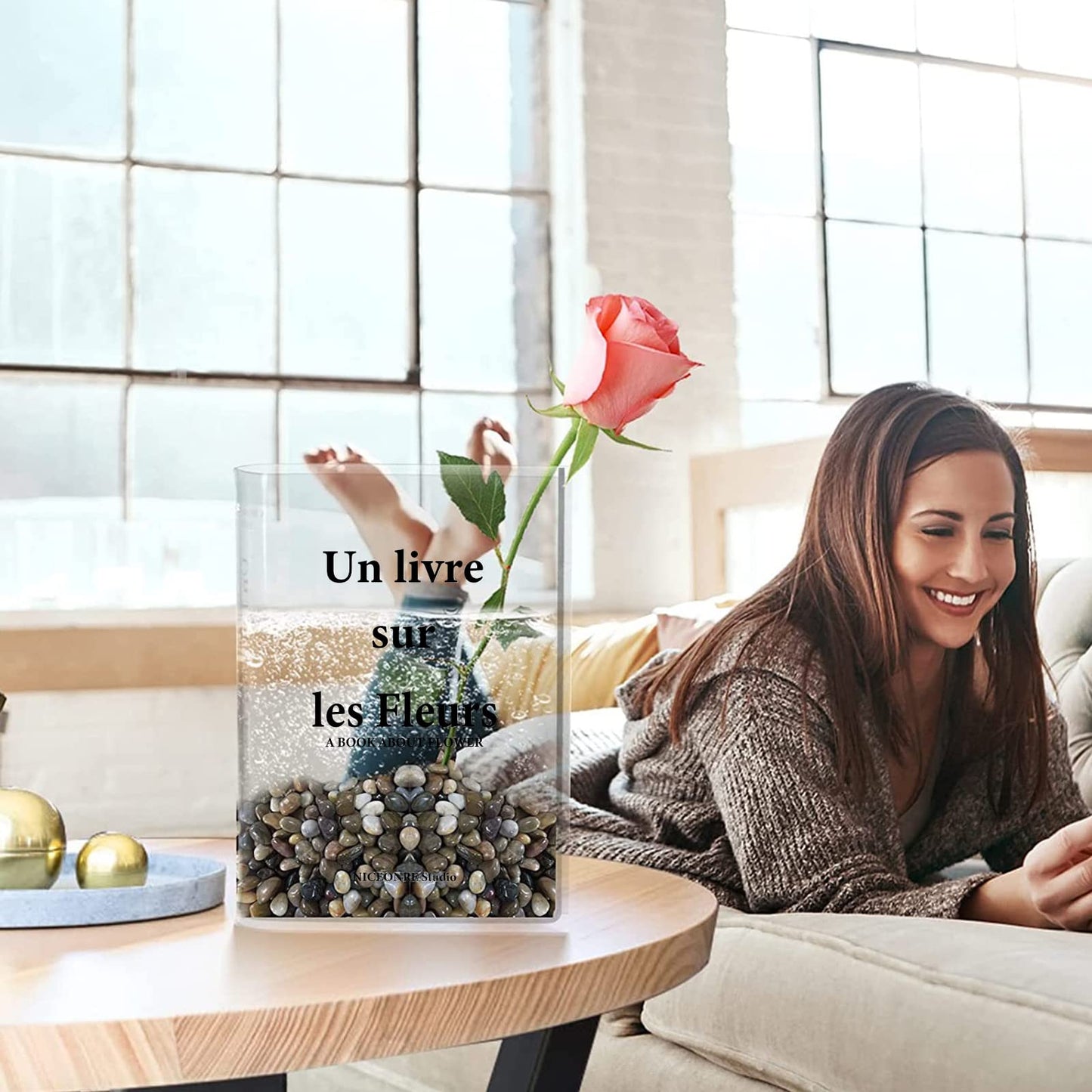 Florero libro – Decora y cultiva tus historias