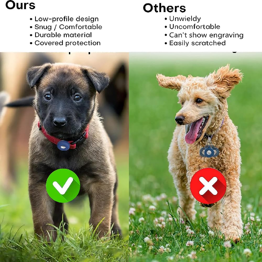 Funda para AirTag de mascotas – Protección y tranquilidad en cada paseo