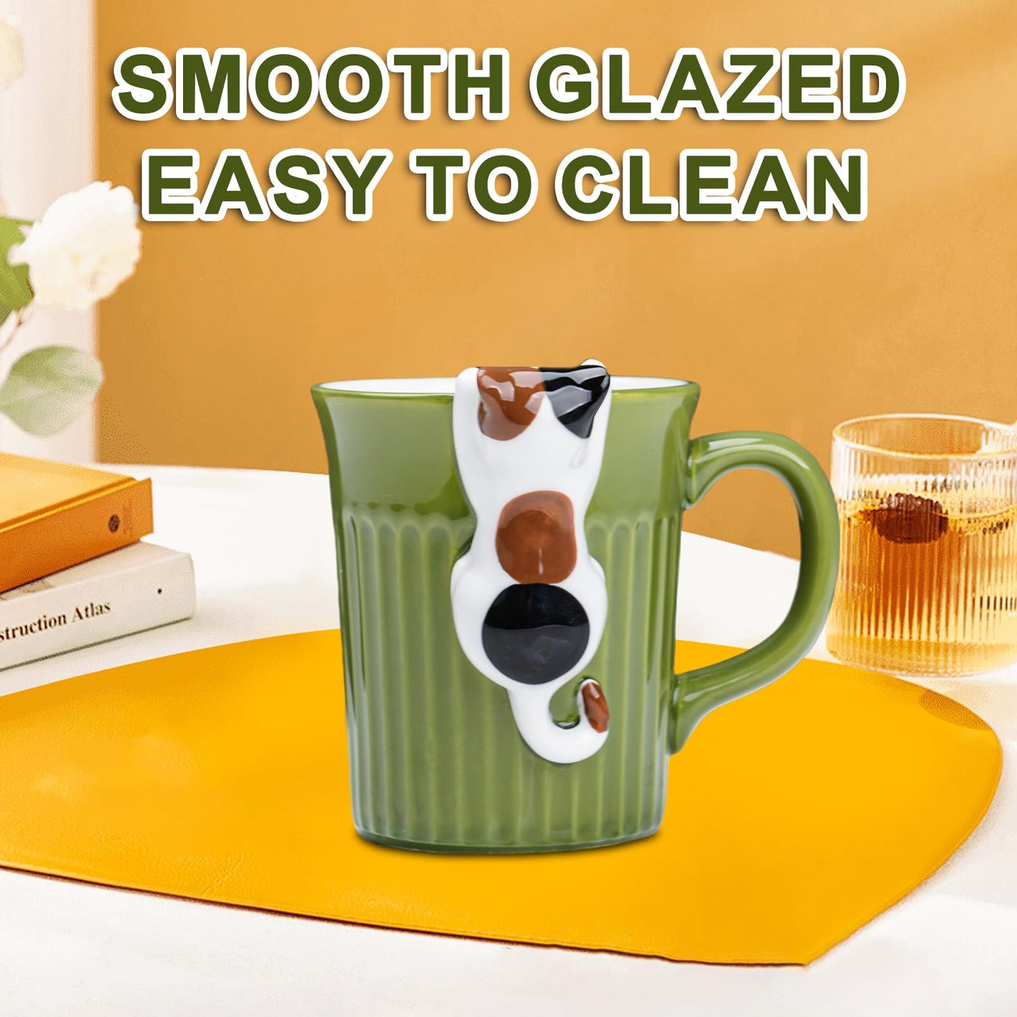 Taza gato espiando – ¡Mira quién se coló en tu taza!