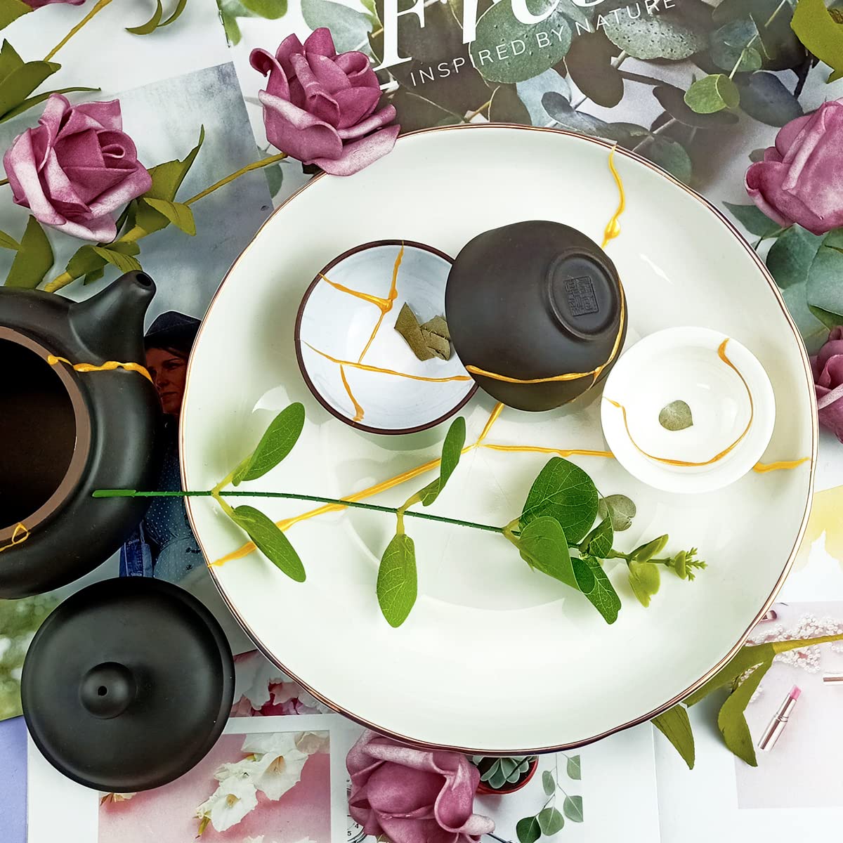 Kintsugi kit – Repara lo roto con oro y filosofía