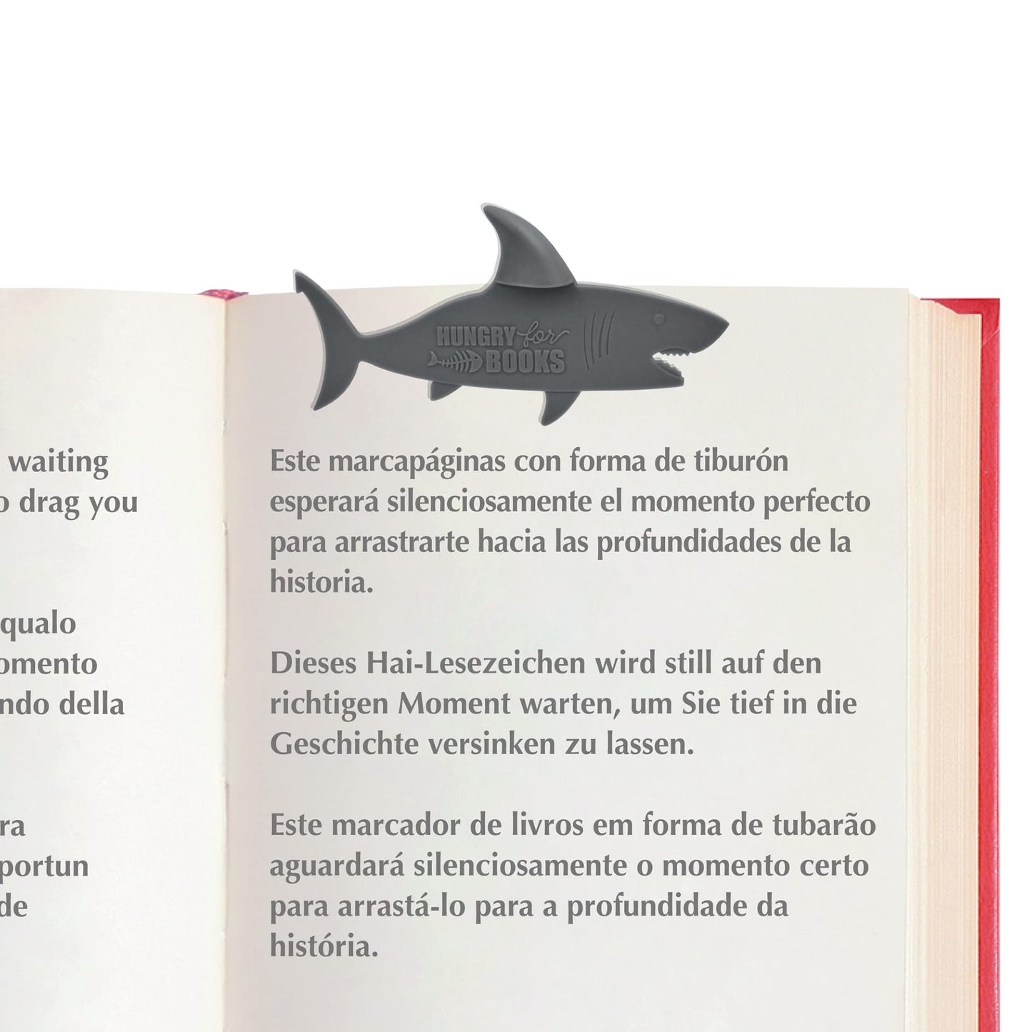 Marcapáginas tiburón – Muerde tus páginas favoritas