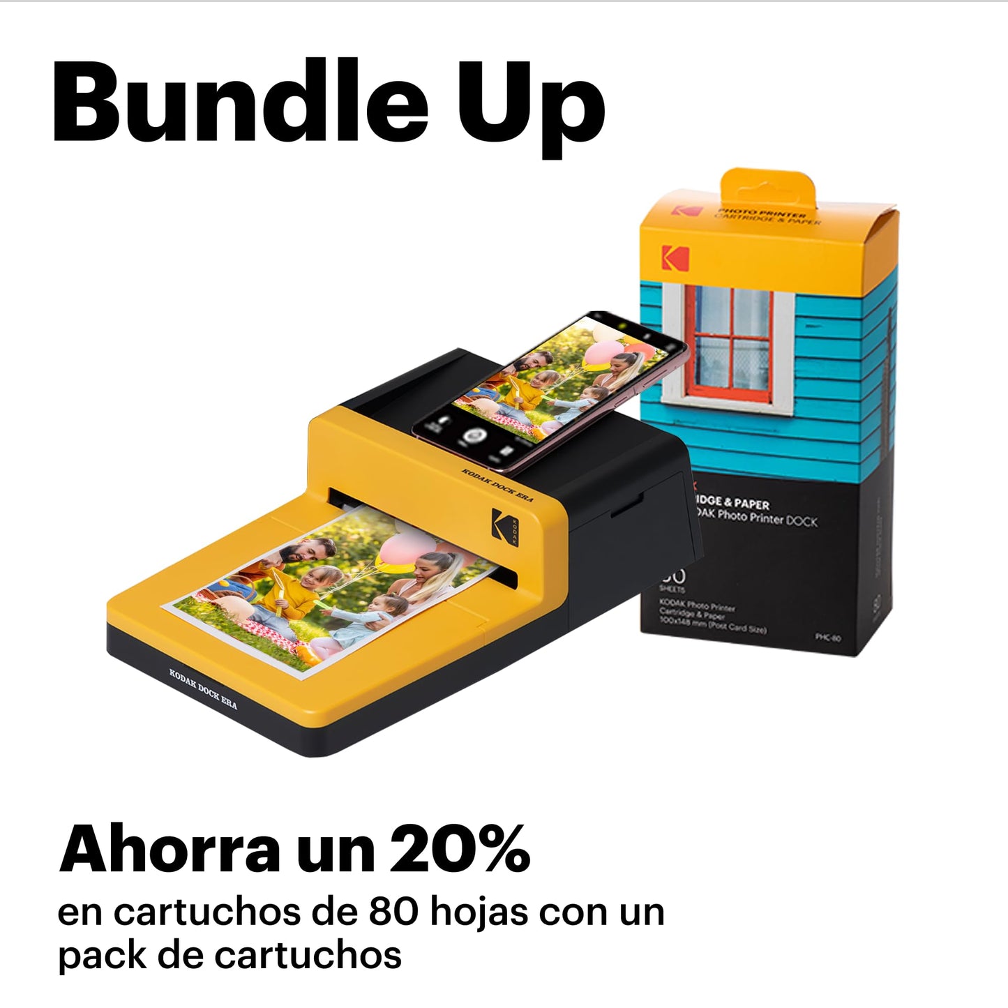 Kodak Dock – Imprime fotos desde el móvil en segundos