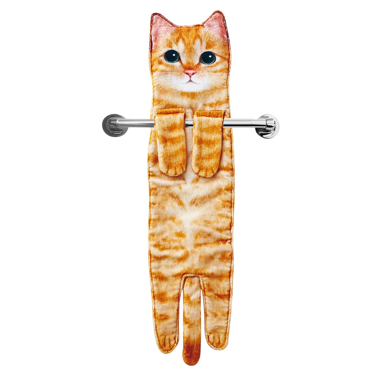 Toalla con forma de gato – Secarse nunca fue tan adorable