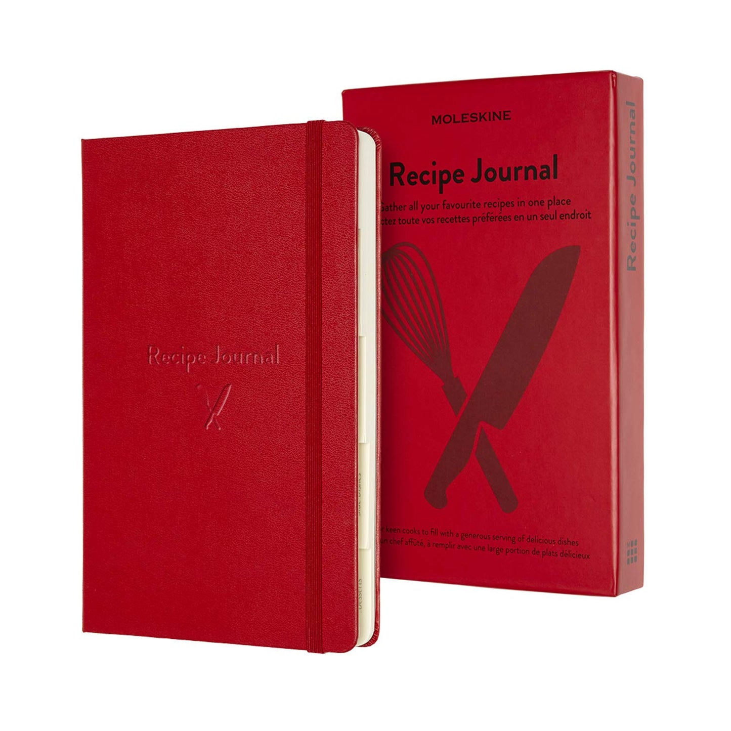 Journal de recetas Moleskine – Cocina y conserva tus mejores platos