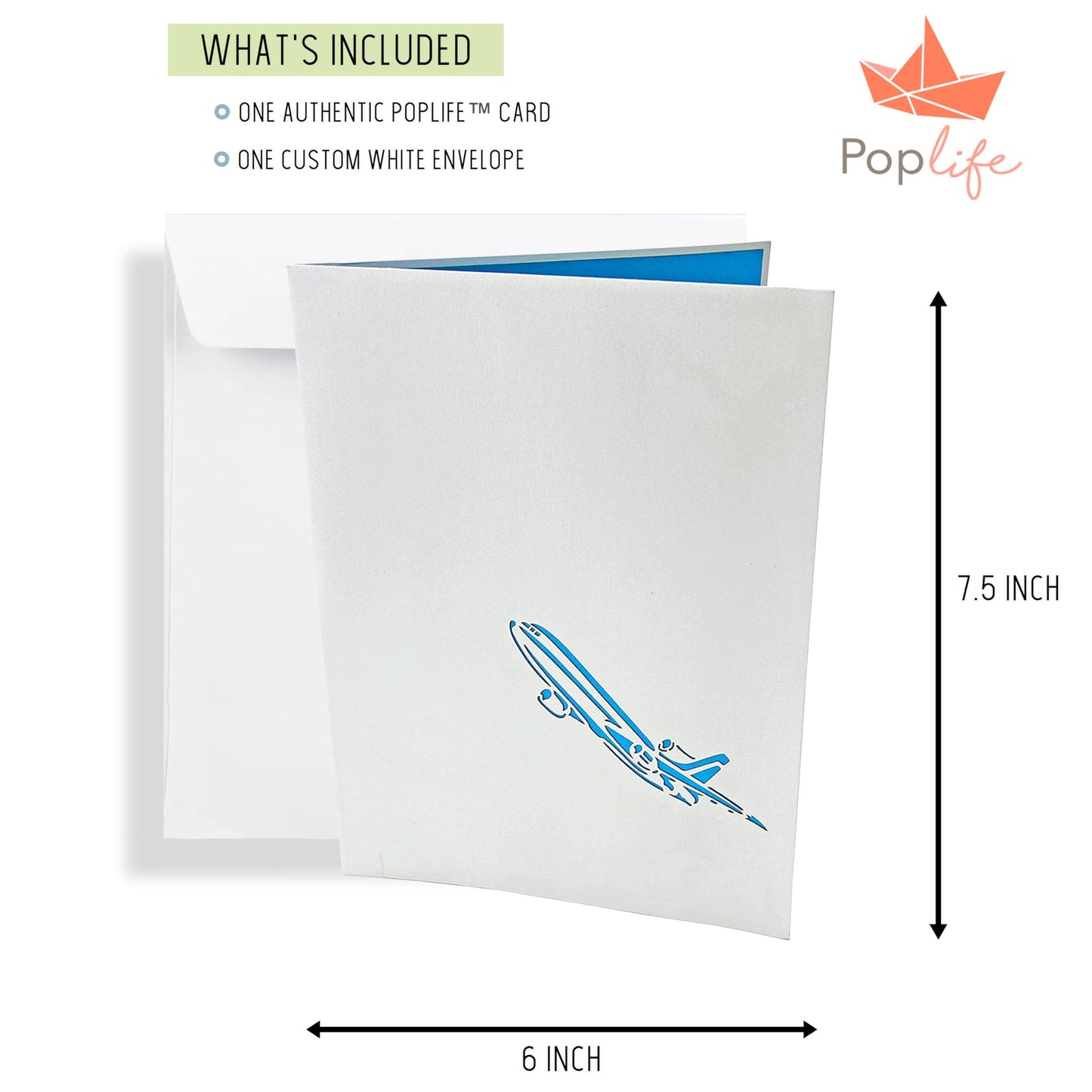 Tarjeta pop-up avión – Sorpresa con alas
