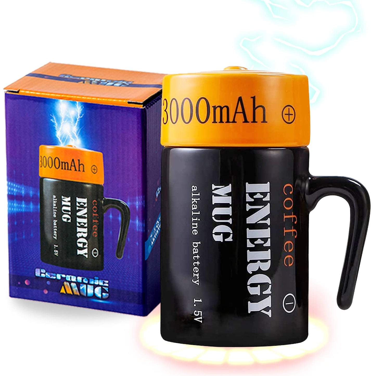 Taza batería Energy Mug – Recarga tu día a lo grande