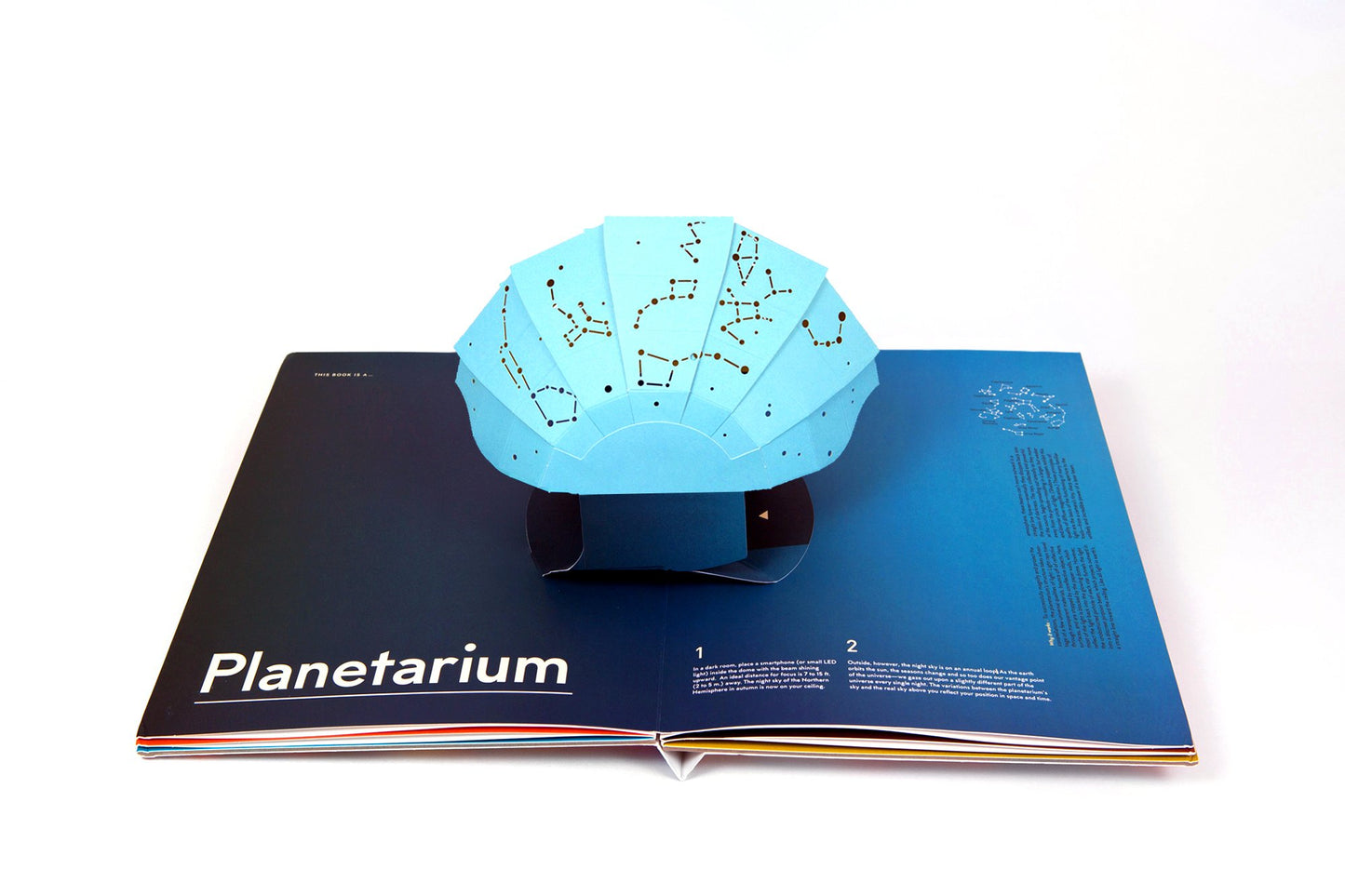 Este libro es un planetario – Ciencia que se despliega