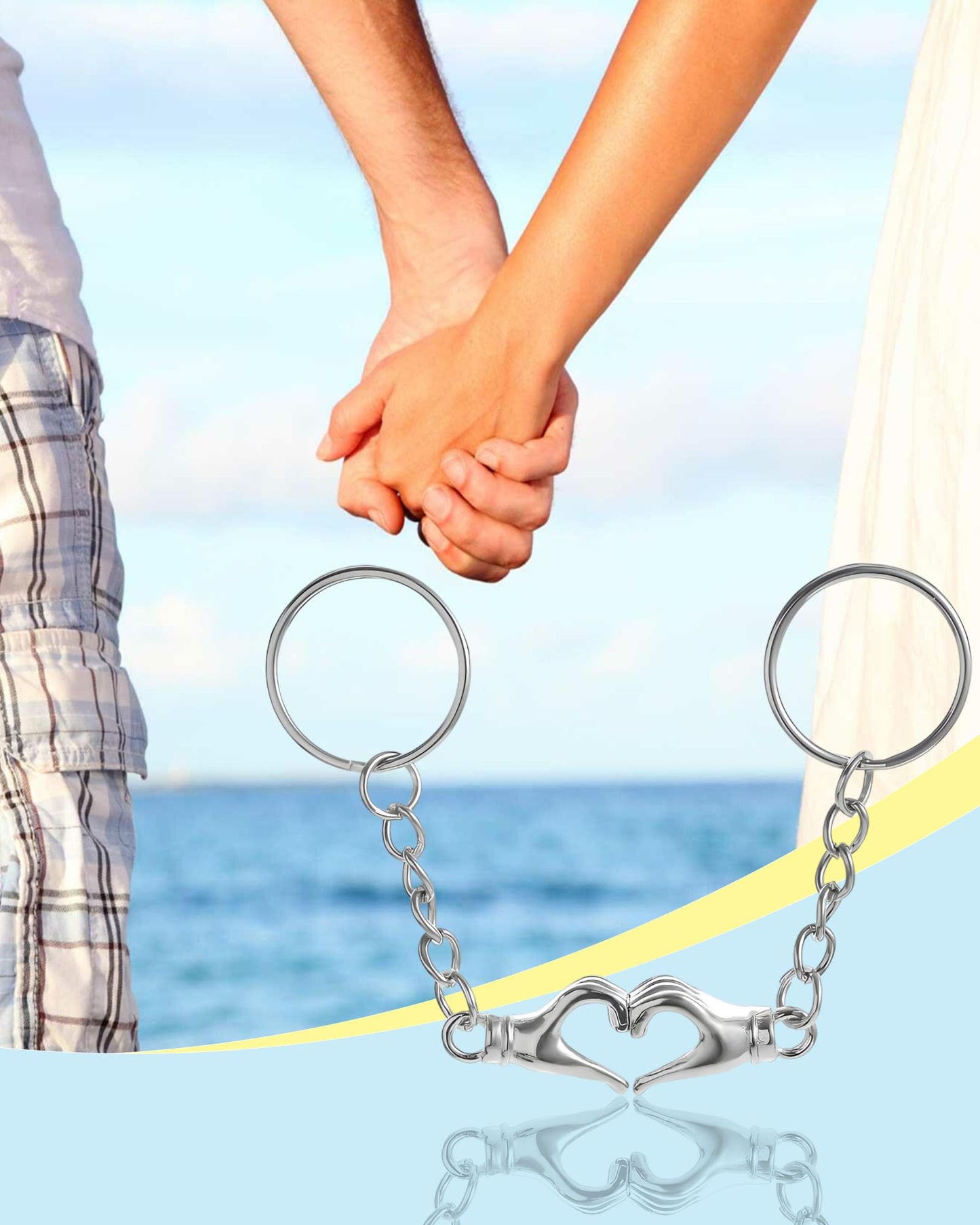Llavero parejas encajables – Dos mitades, una llave