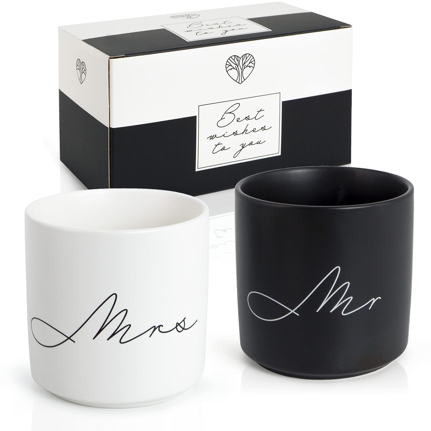 Set de tazas “Mr & Mrs” – Para cafés que saben a amor