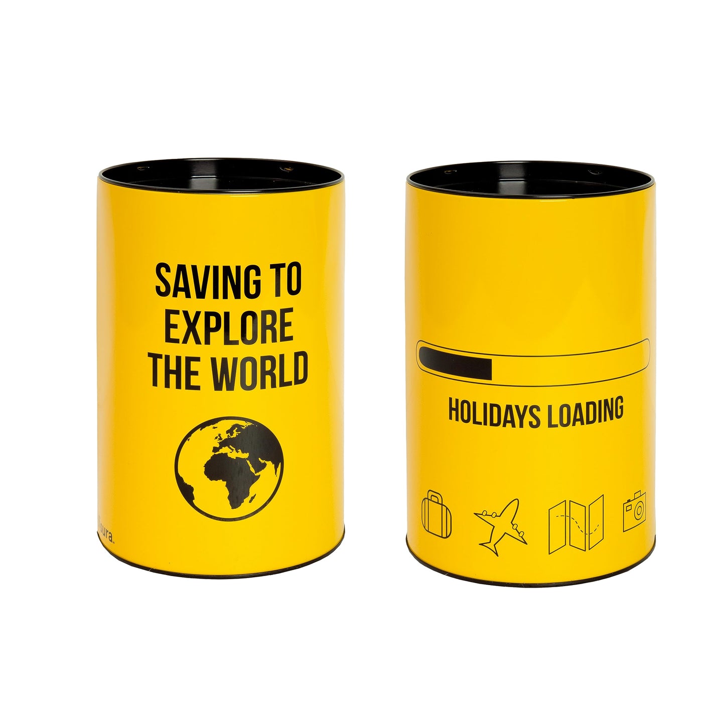 Hucha “Saving to explore the world” – Ahorra para despegar