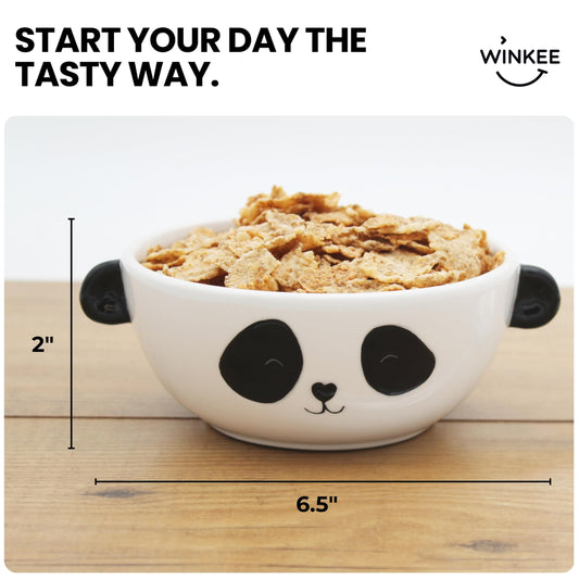 Cuenco panda de porcelana – La vajilla más tierna del día