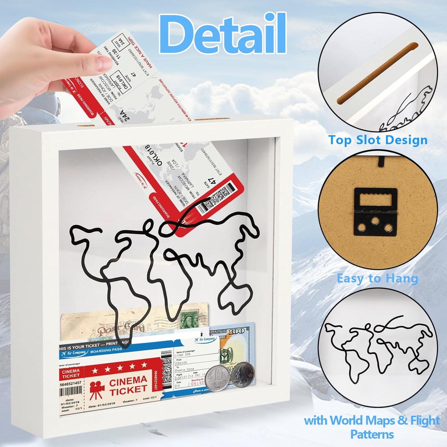 Caja de Recuerdos de Viaje – Guarda momentos, no solo objetos