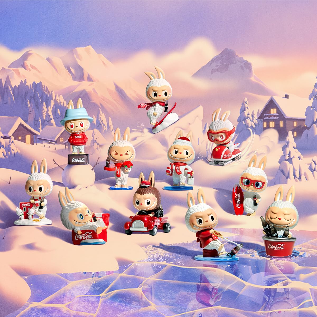 Labubu Figura POP MART x Coca-Cola – Monstruosamente icónico