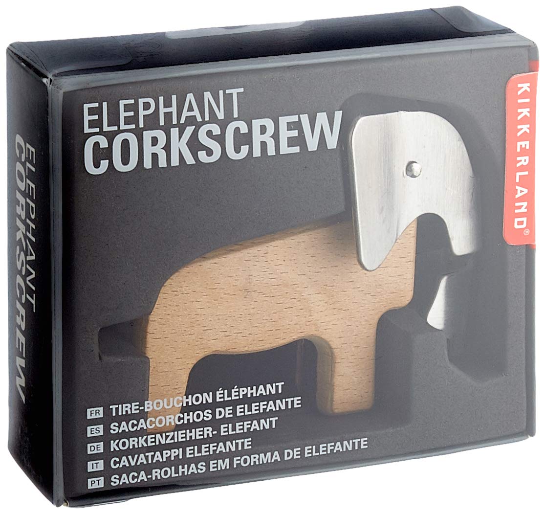 Sacacorchos elefante – Madera, forma y función animal