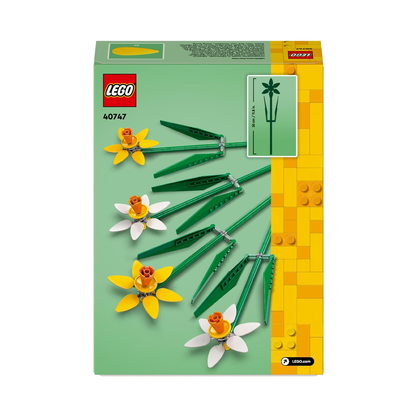 LEGO narcisos – Flores de primavera eternas