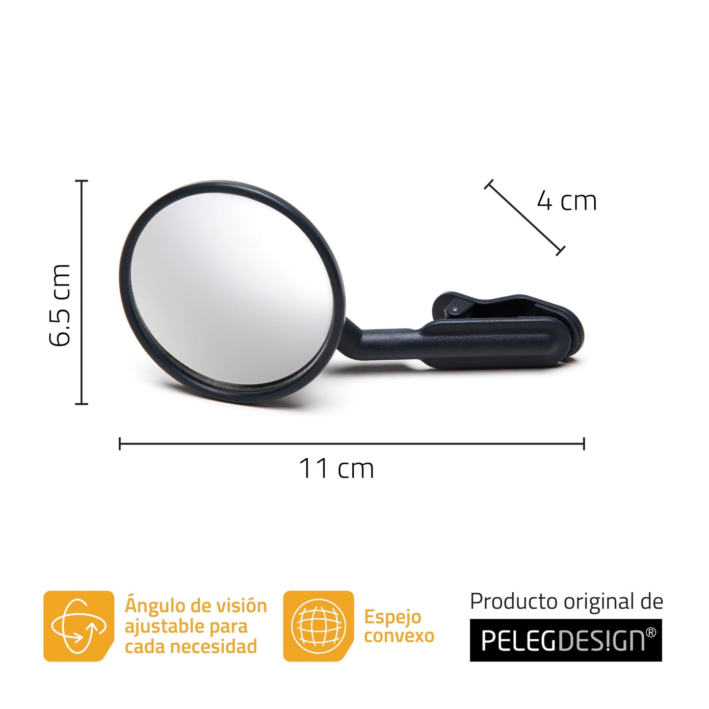 Retrovisor Watch-It – Espejo clip multifunción
