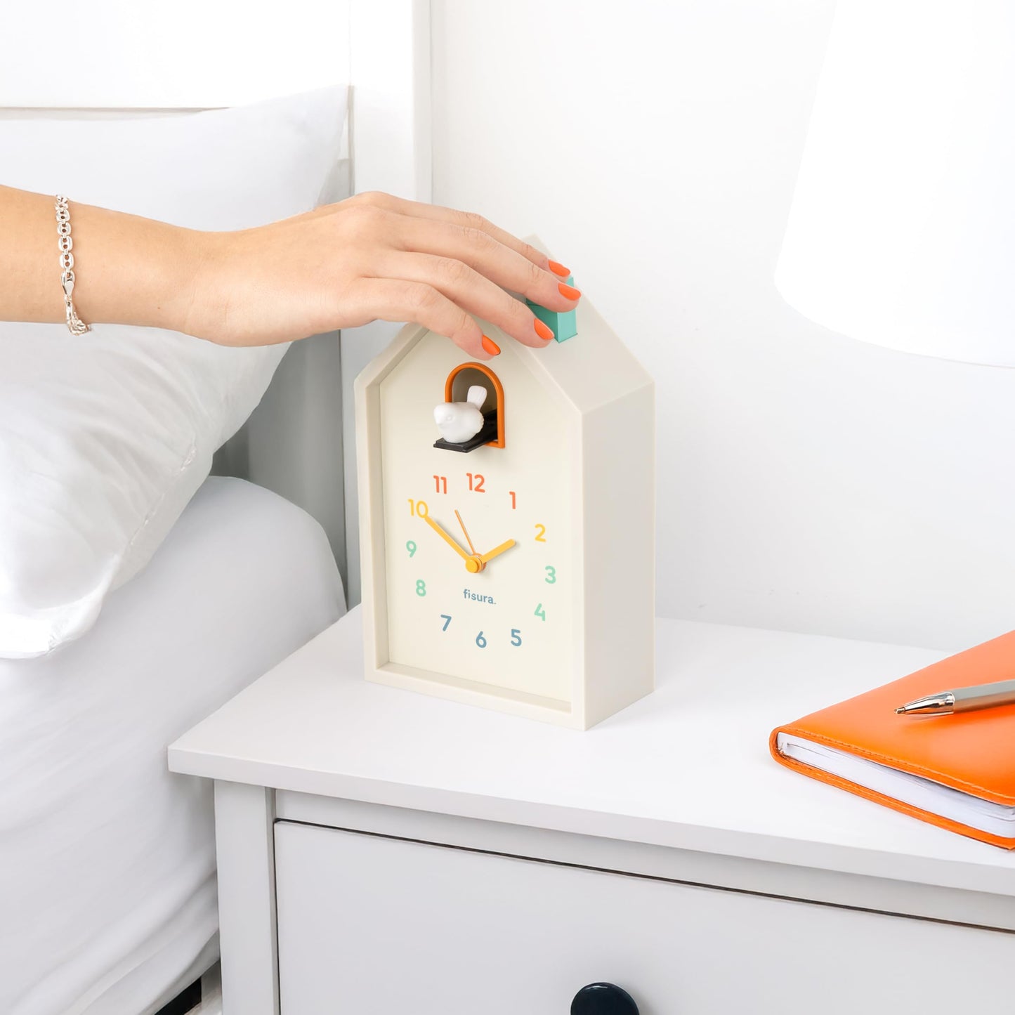 Despertador cuco con luz – Una casita que canta al alba