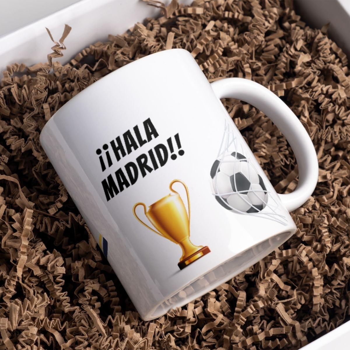 Taza Real Madrid personalizada – Con nombre y dorsal