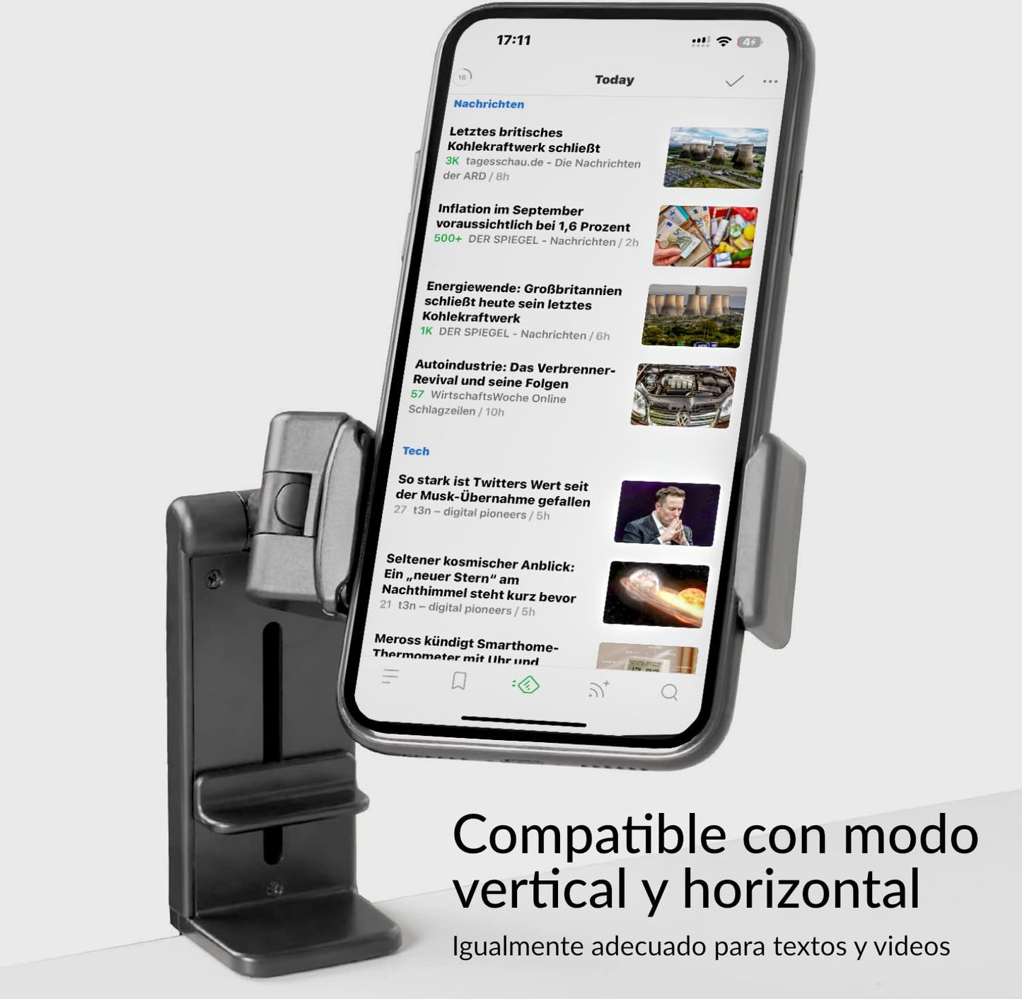 Soporte de viaje para móvil – Tus manos libres en cualquier lugar