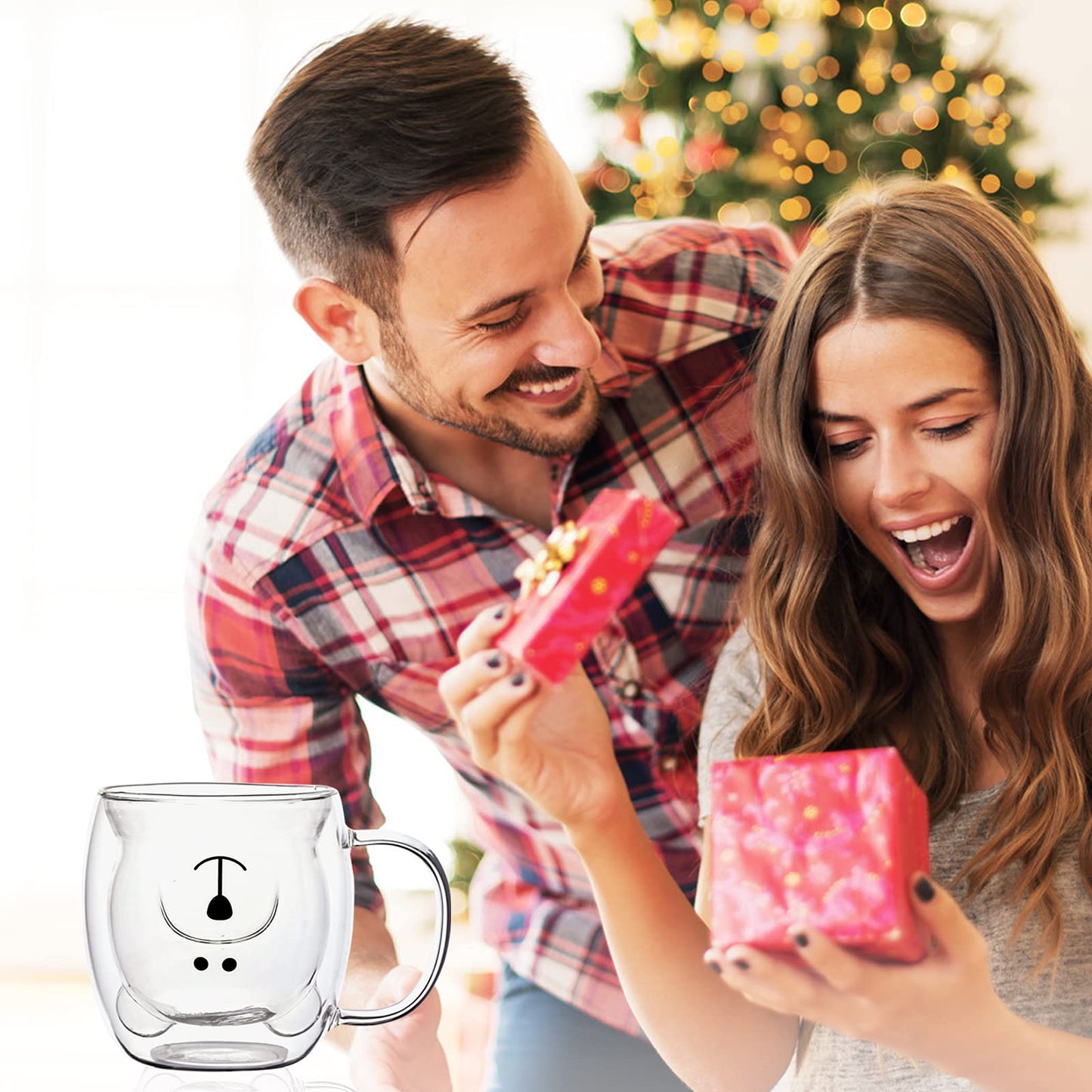 Taza oso polar de cristal – Sorbos que derriten el hielo