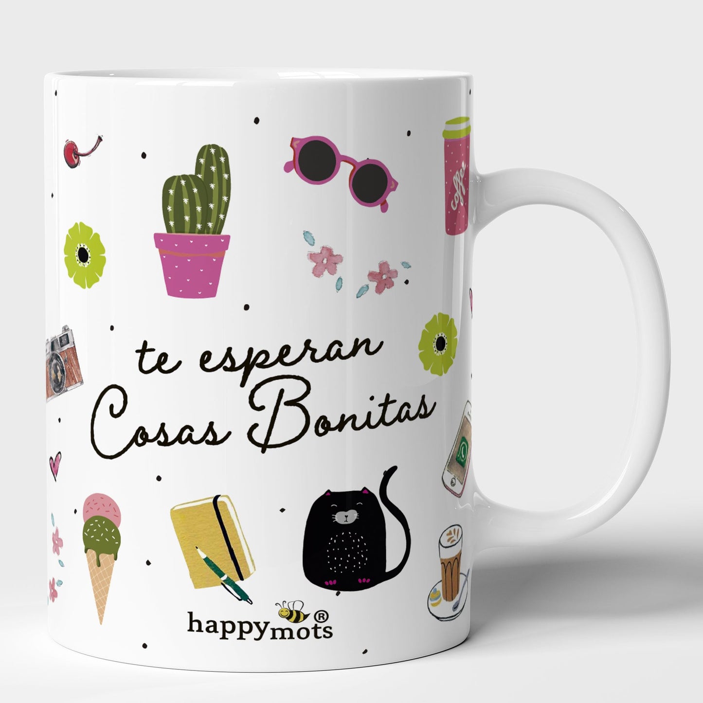 Te esperan cosas bonitas – La taza que empieza el día con ilusión