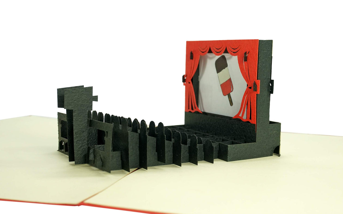 Tarjeta de cine 3D – Para noches de peli y palomitas