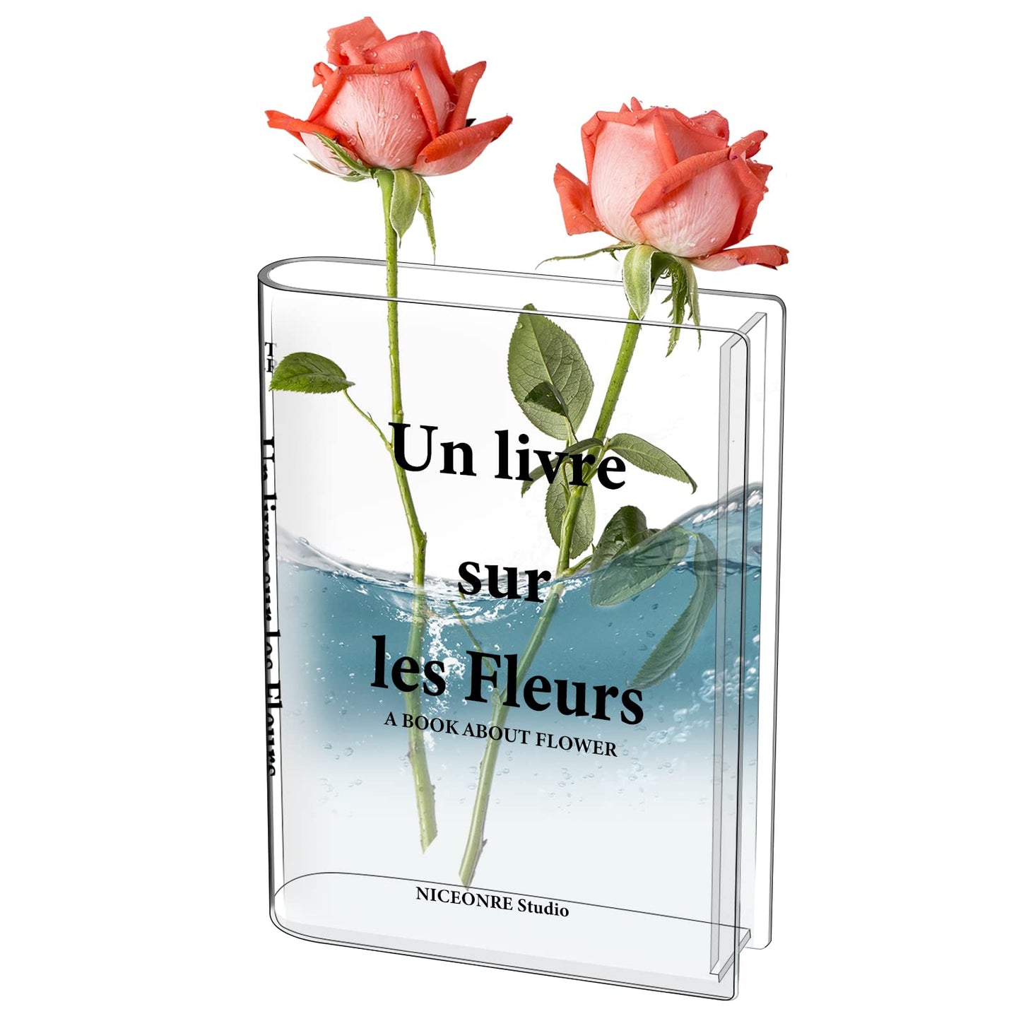Florero libro – Decora y cultiva tus historias
