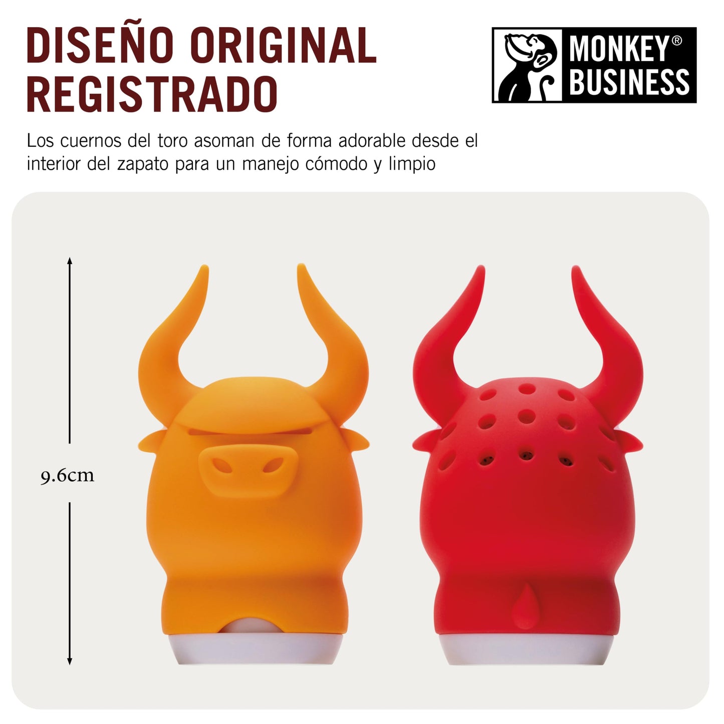 Toritos desodorantes para zapatos y mochilas – Un par de cuernos contra los malos olores