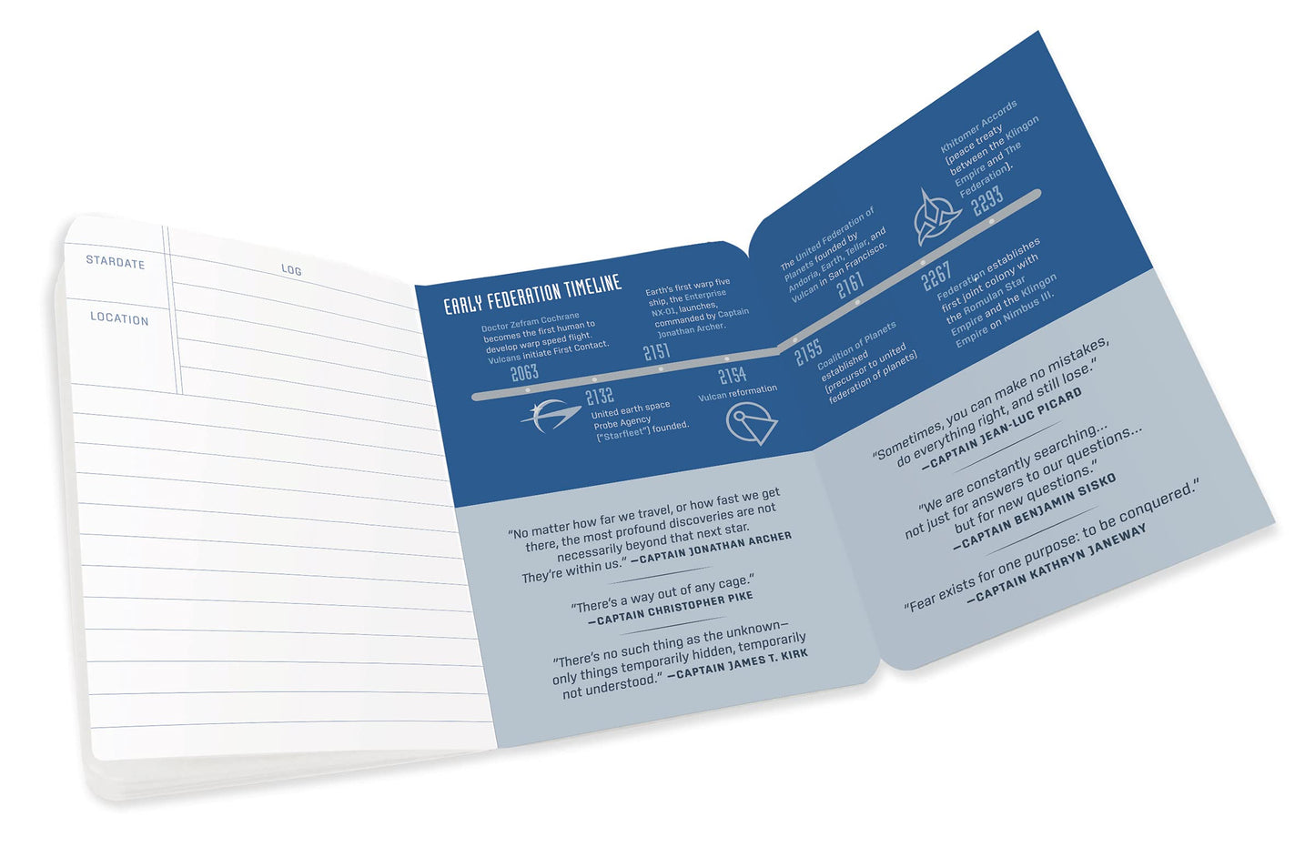 Cuaderno Star Trek – Escribe como un capitán estelar