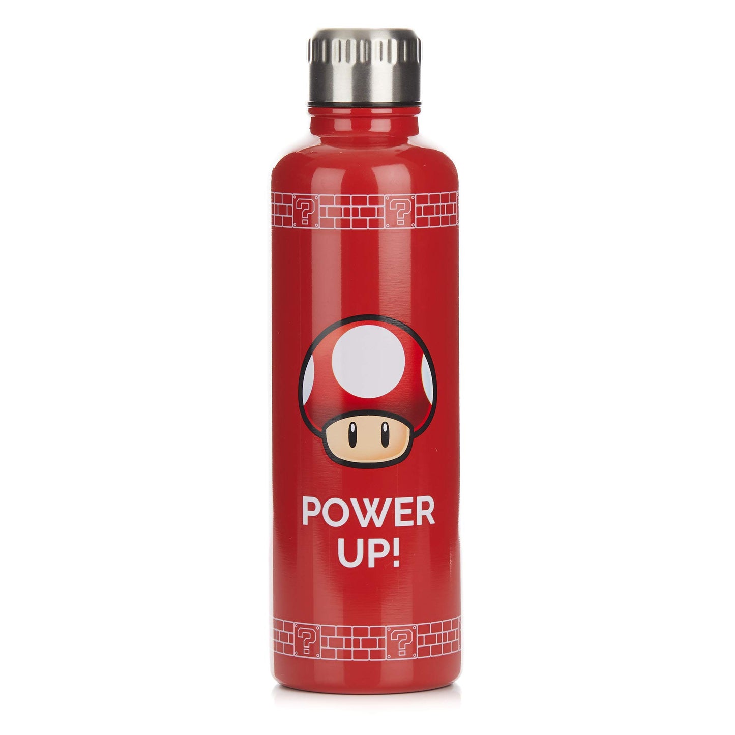 Botella Super Mario – Champiñón rojo para subir tu energía