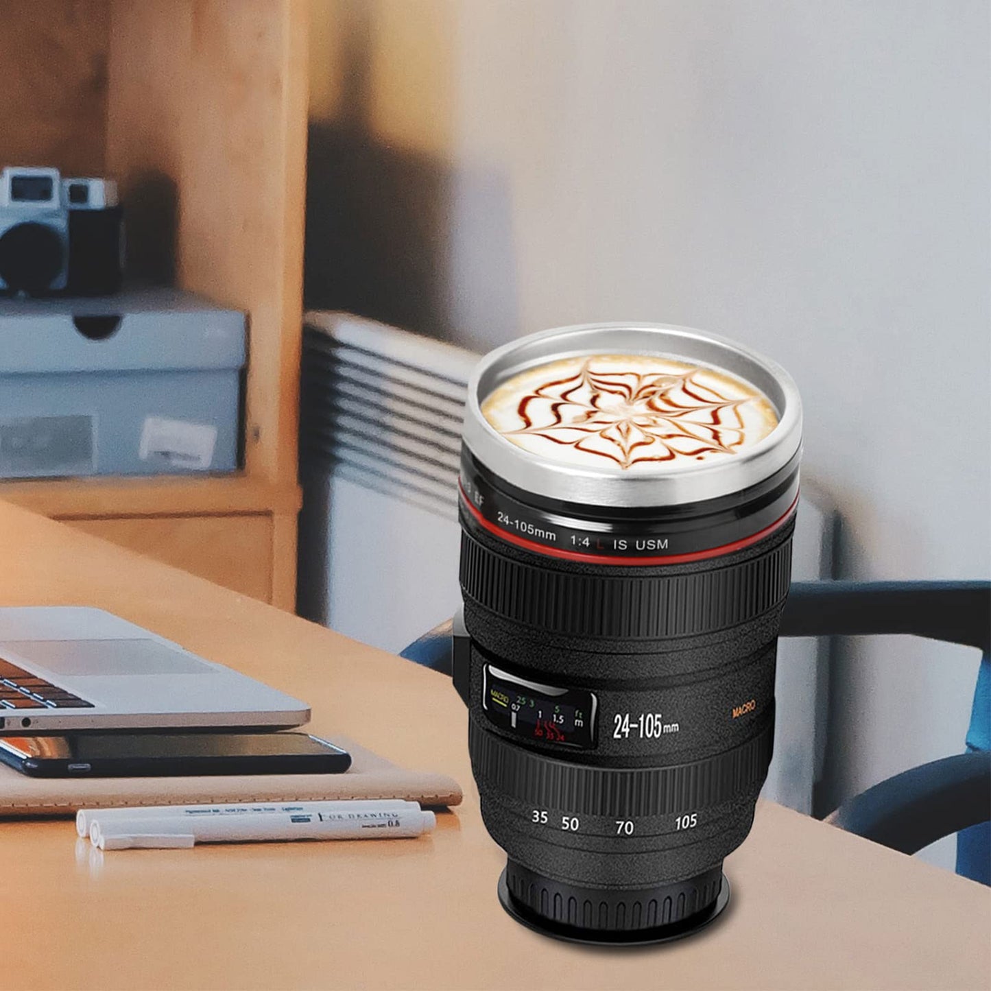 Taza lente de cámara – Para fotógrafos que viven con café
