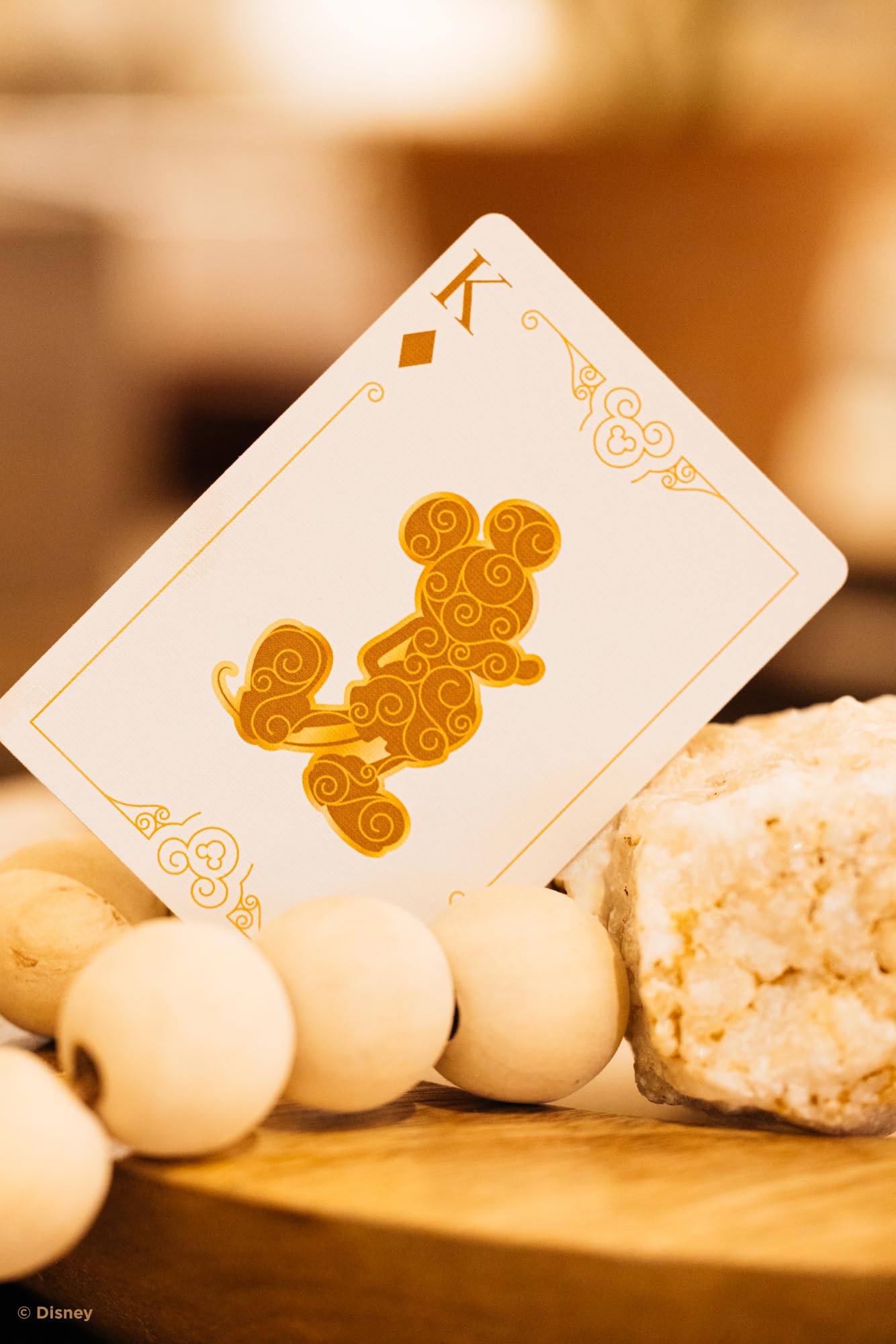 Baraja Bicycle Mickey Gold – Magia clásica con estilo Disney