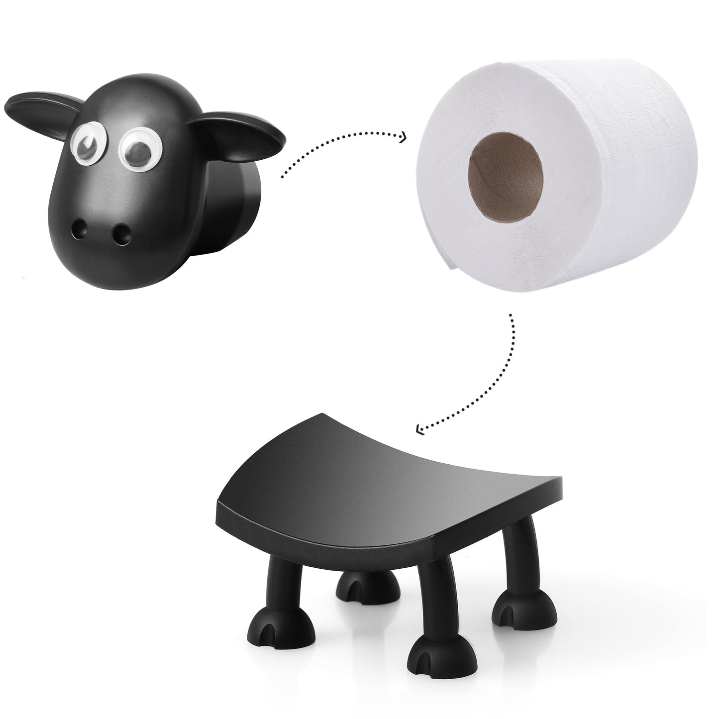 Baaaño épico – Papel higiénico con estilo ovejuno