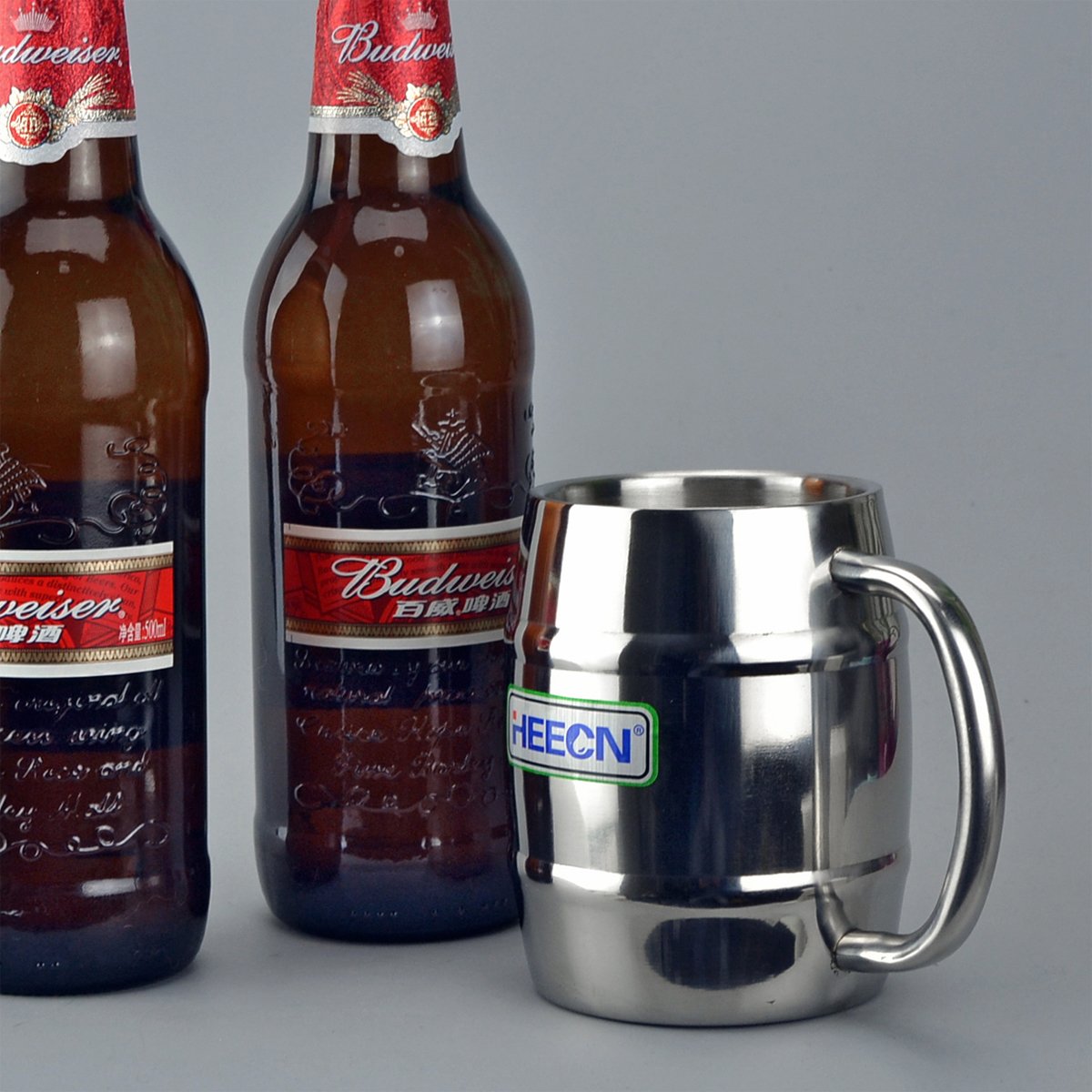 Jarra de acero inoxidable personalizada – Tu nombre, tu brindis, tu cerveza