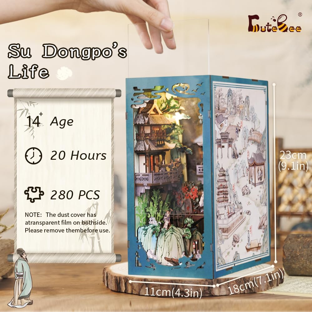 Book Nook ‘Paisaje Imperial’ – Un viaje a la antigua China entre libros