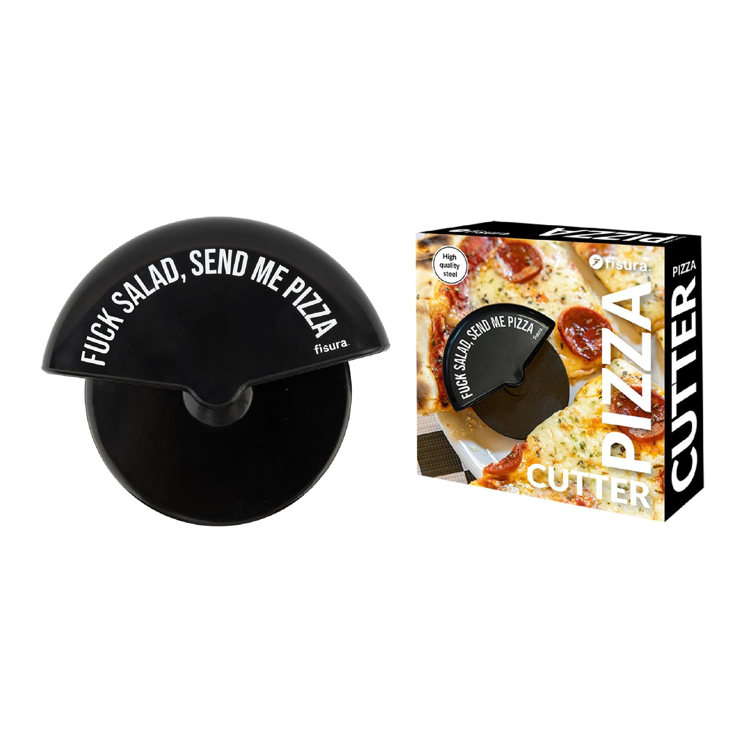 Cortapizza rebelde – F*ck salad, come pizza sin culpa