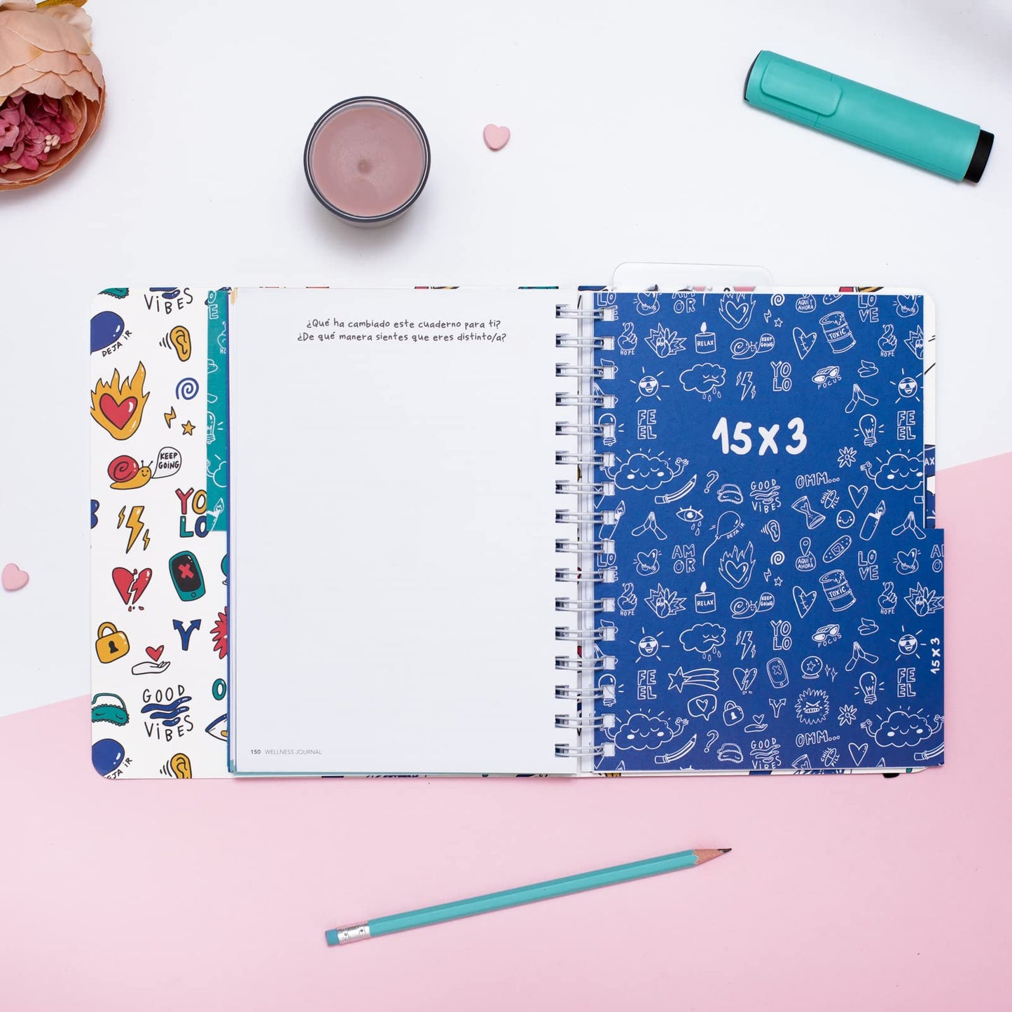 100 días para estar bien – Agenda wellness de autoconocimiento y gratitud
