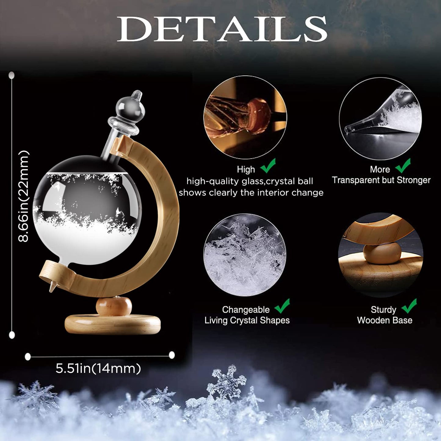 Storm Glass – Predecir el clima con estilo vintage
