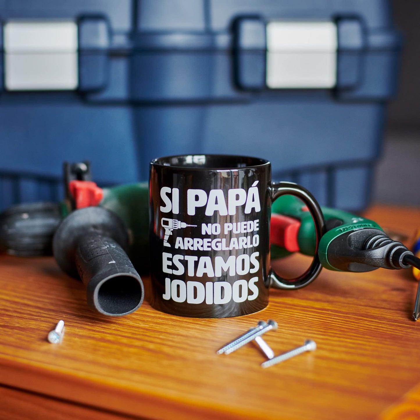Si papá no puede… – Taza para papás muy cracks